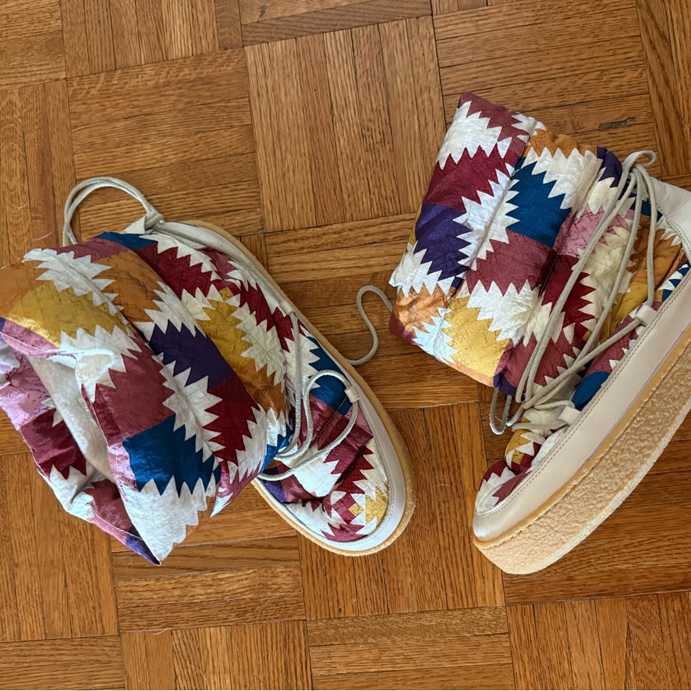 Isabel Marant Printed Snow Boots EU 39 | Never Worn | Rare Statement Boot - Picture 6 of 8
